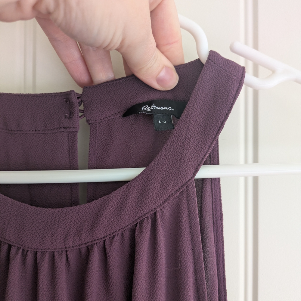 Elegant Purple Women's Jumpsuit